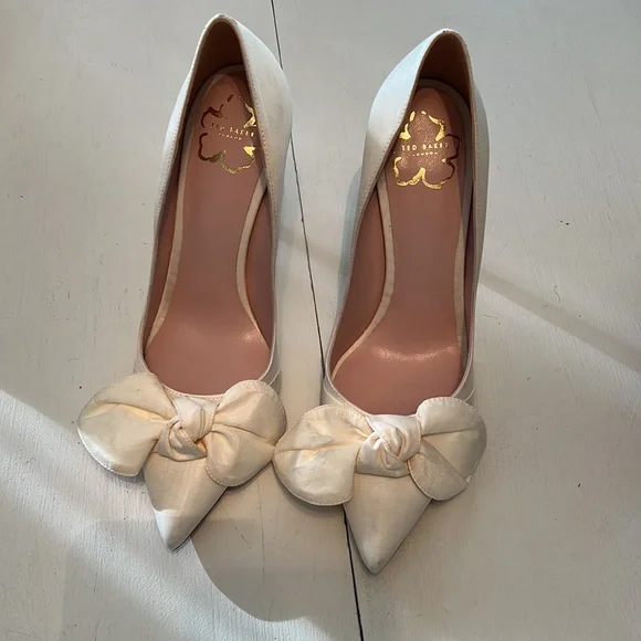Ted baker hyana point pump cream 10 - Picture 5 of 13